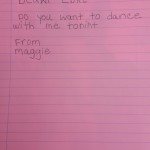 Camp Maggie note