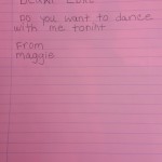 Camp Maggie note