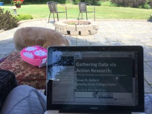 Virtual PD on my patio